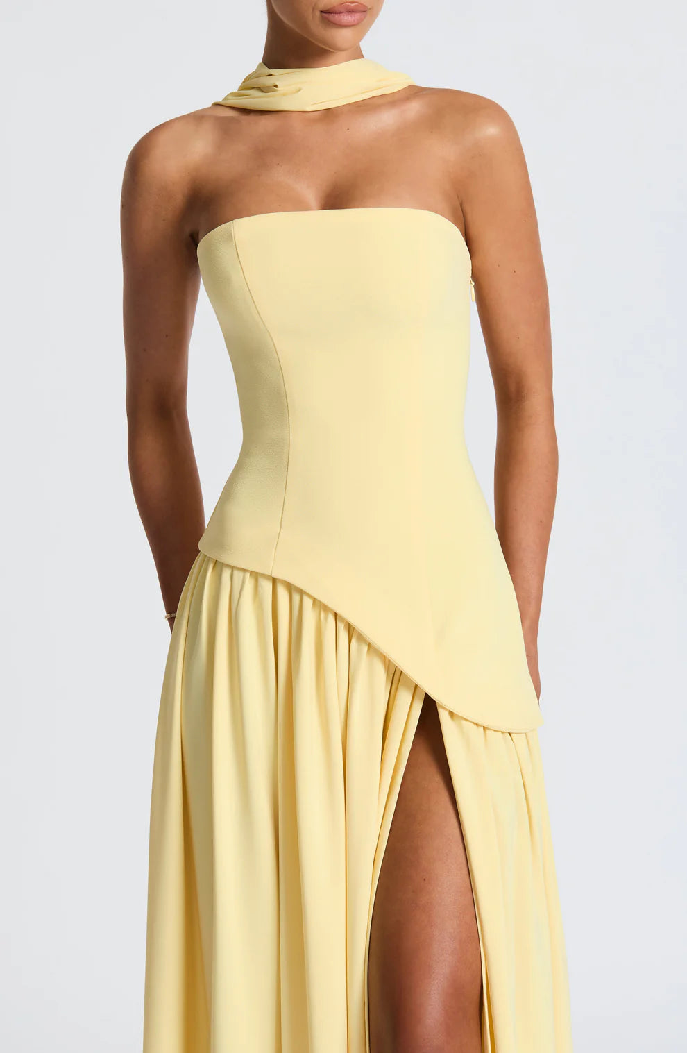 Veronni | Lemon Jurk